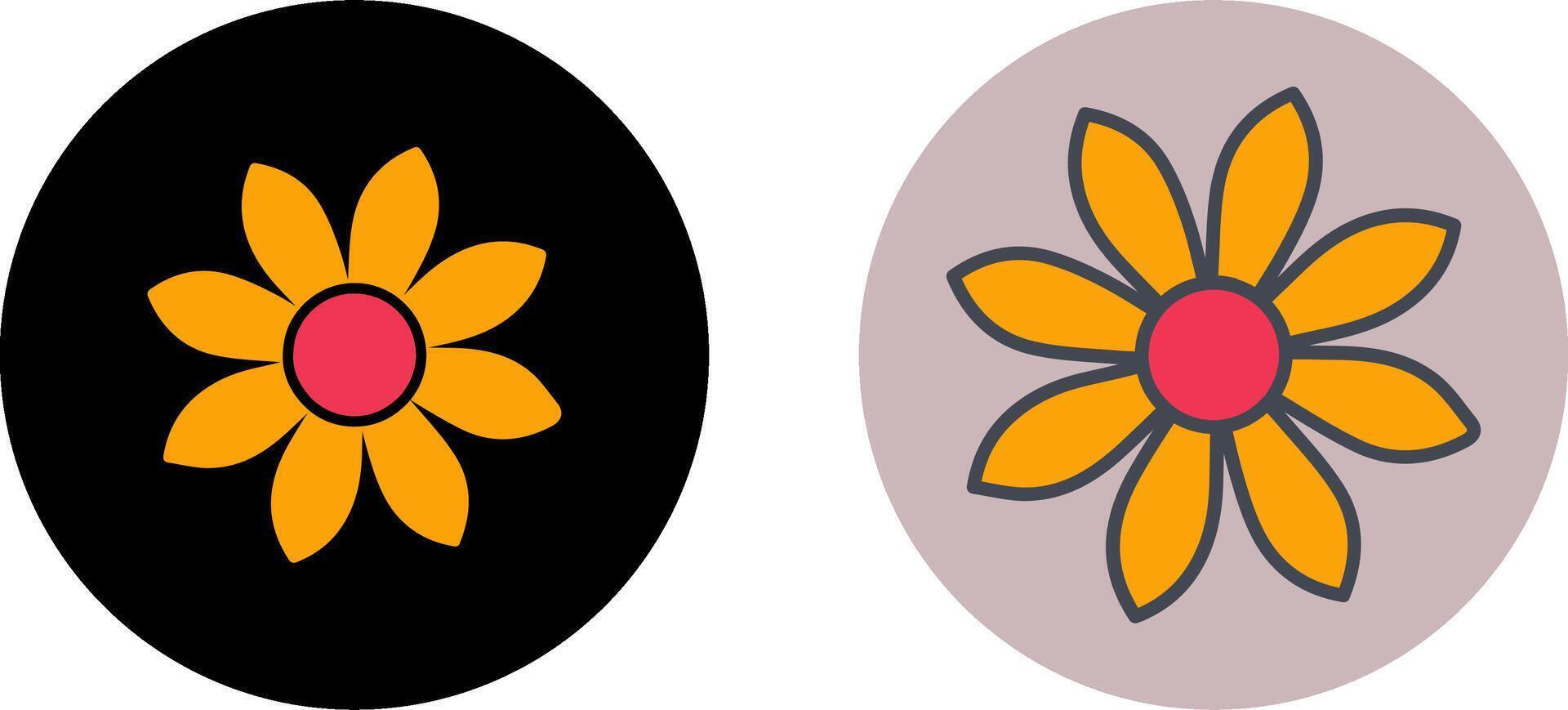 Floral Icon Design vector