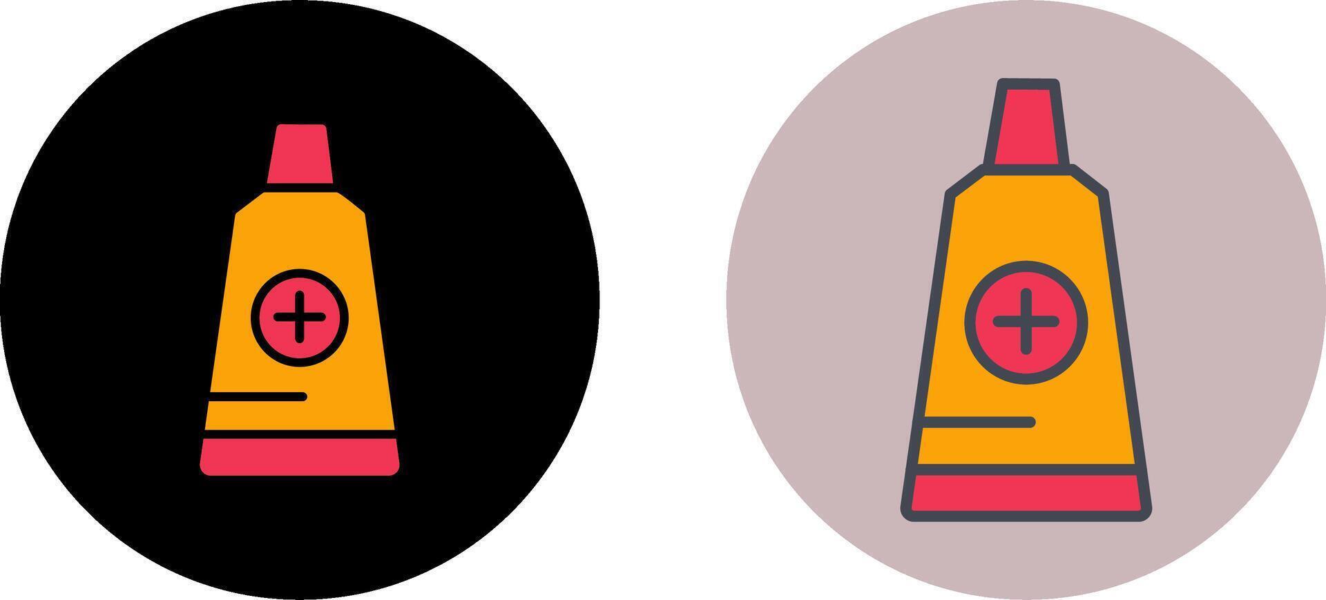 Ointment Cream Icon Design vector