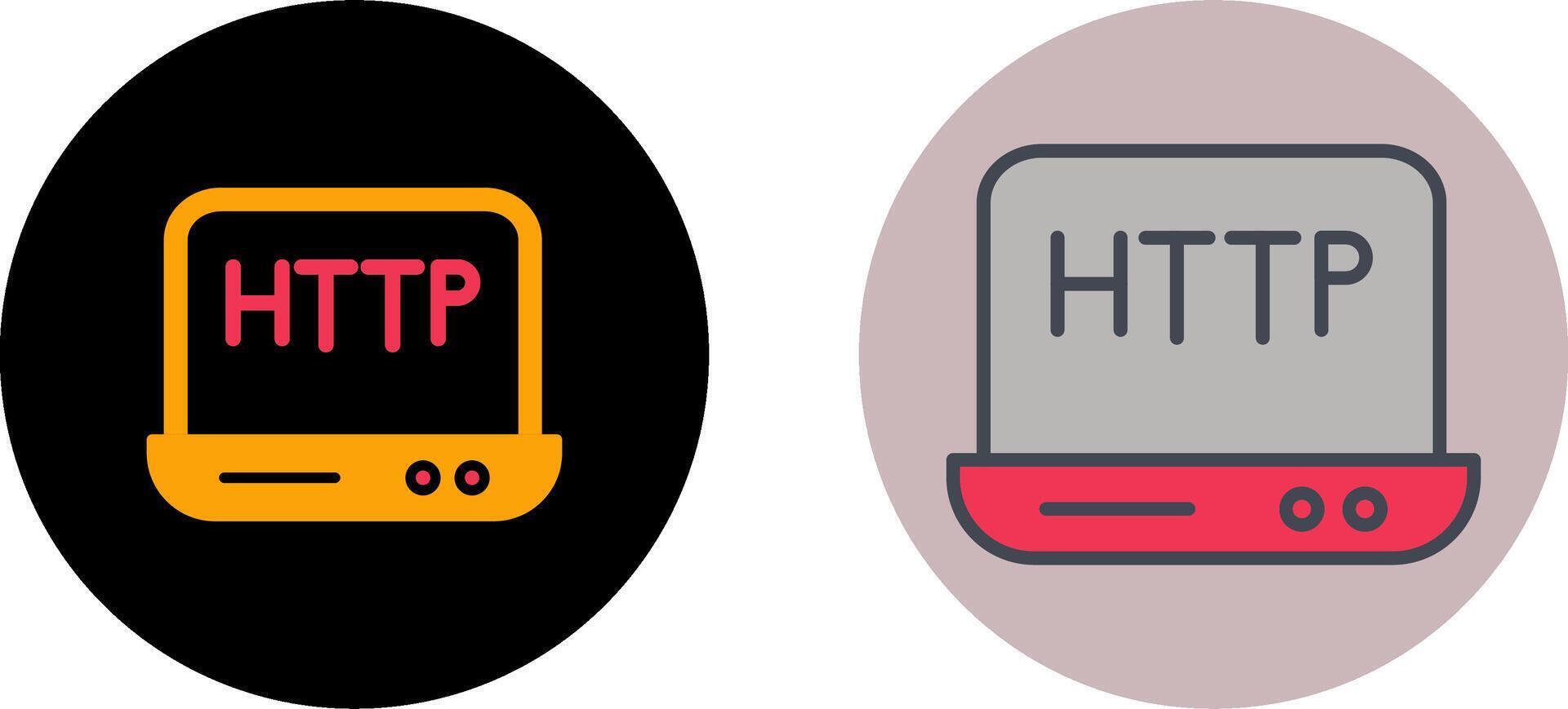 Https Icon Design vector