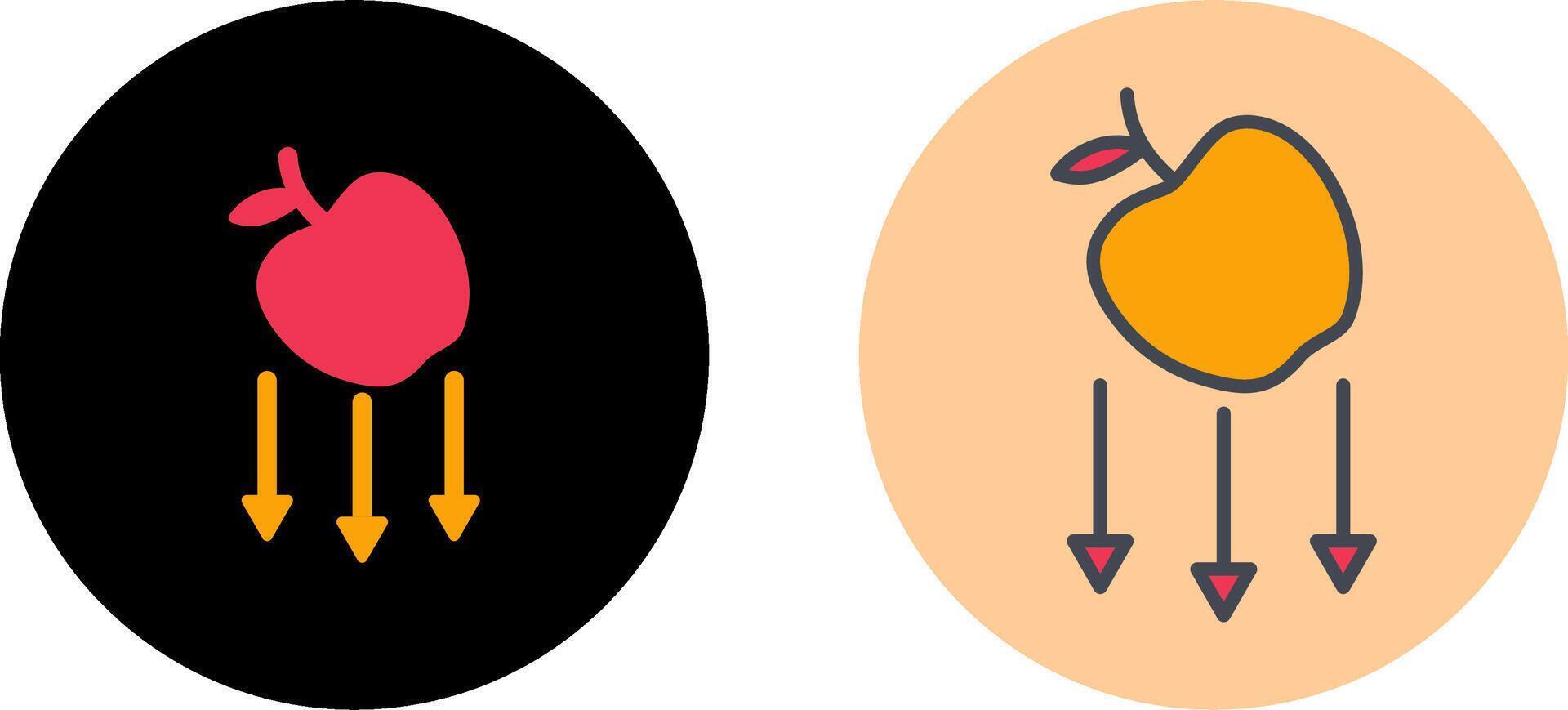 Gravity Icon Design vector