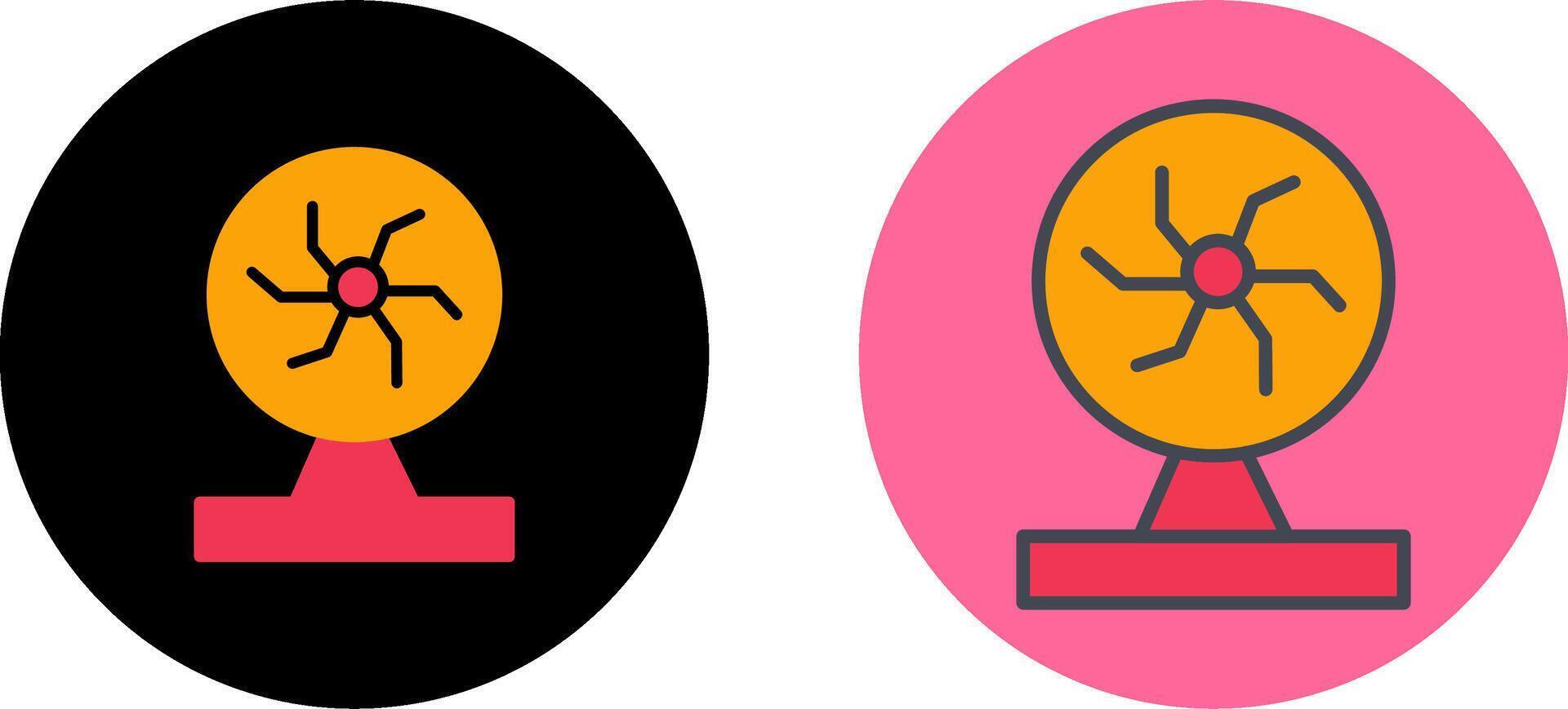 Plasma Ball Icon Design vector