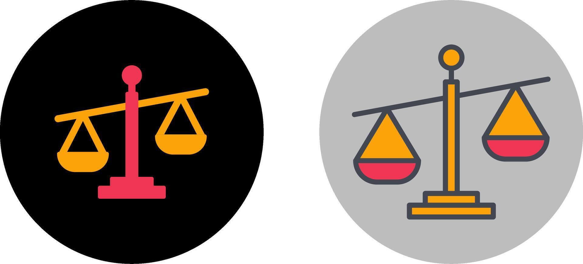 Scale Icon Design vector