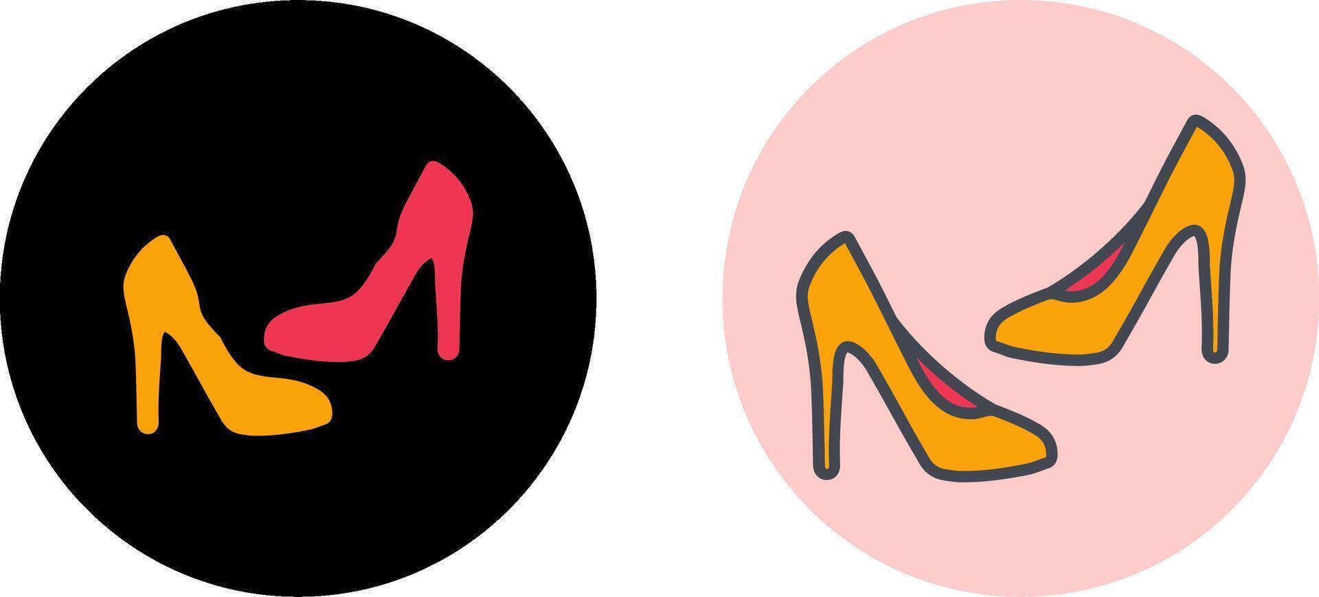 Heels Icon Design vector