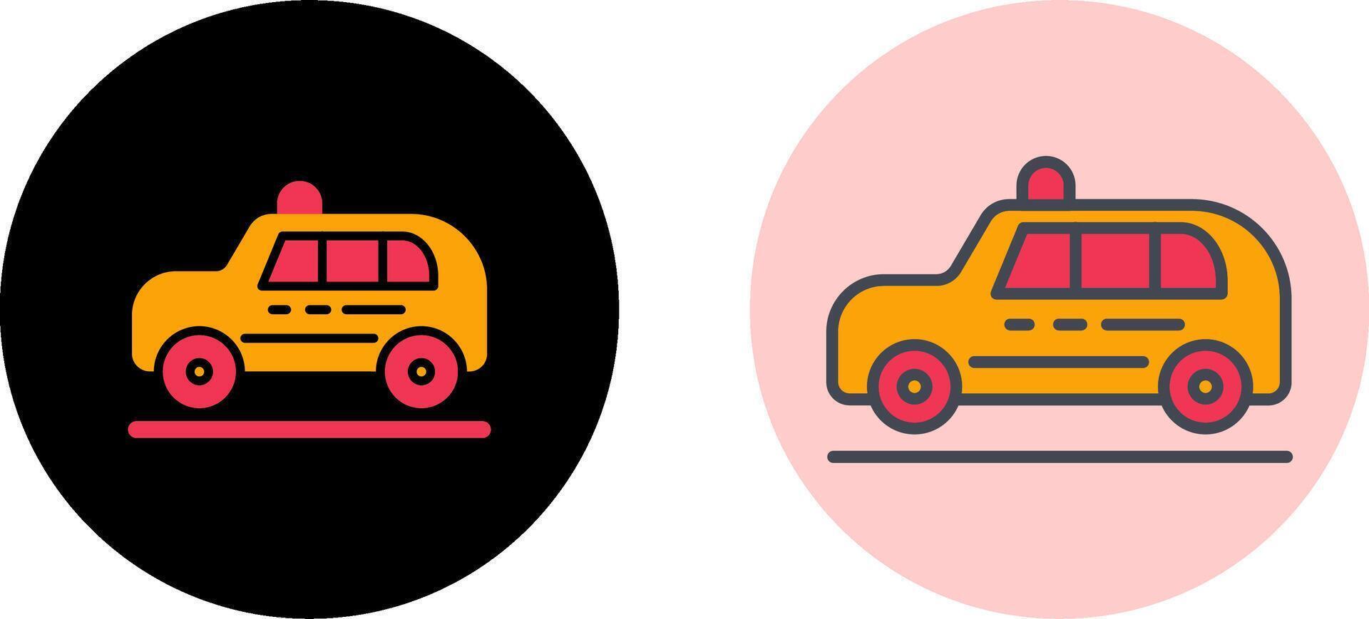 taxi icono diseño vector