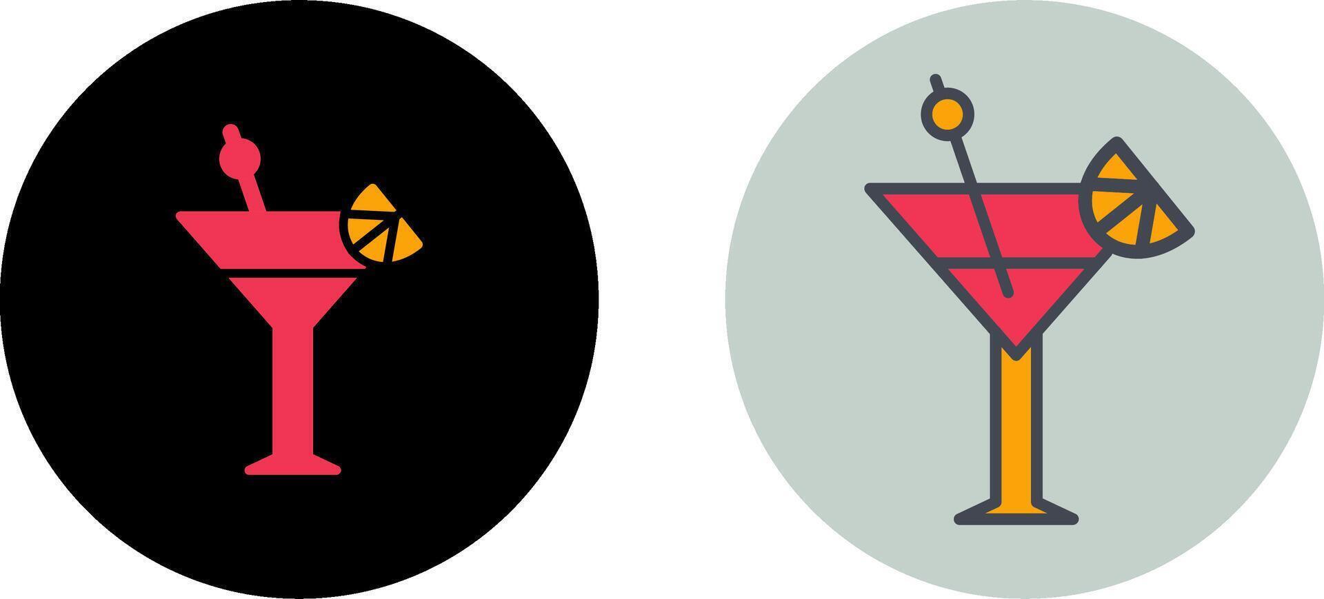 Martini Icon Design vector
