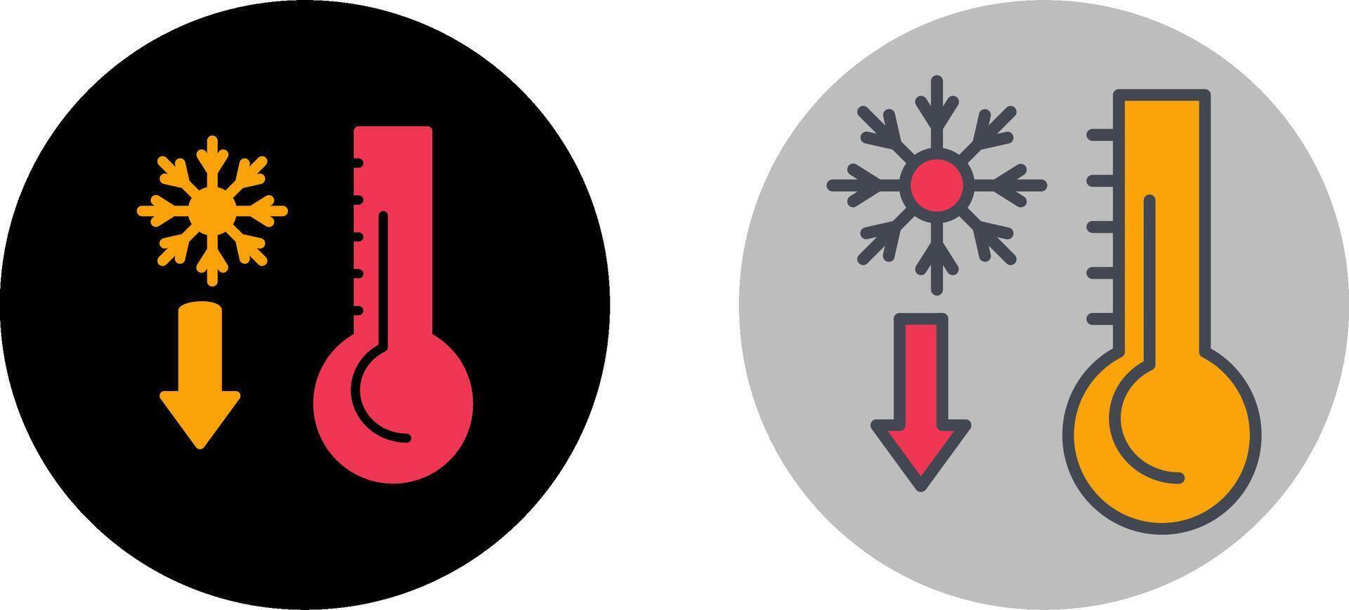 diseño de icono de termómetro vector