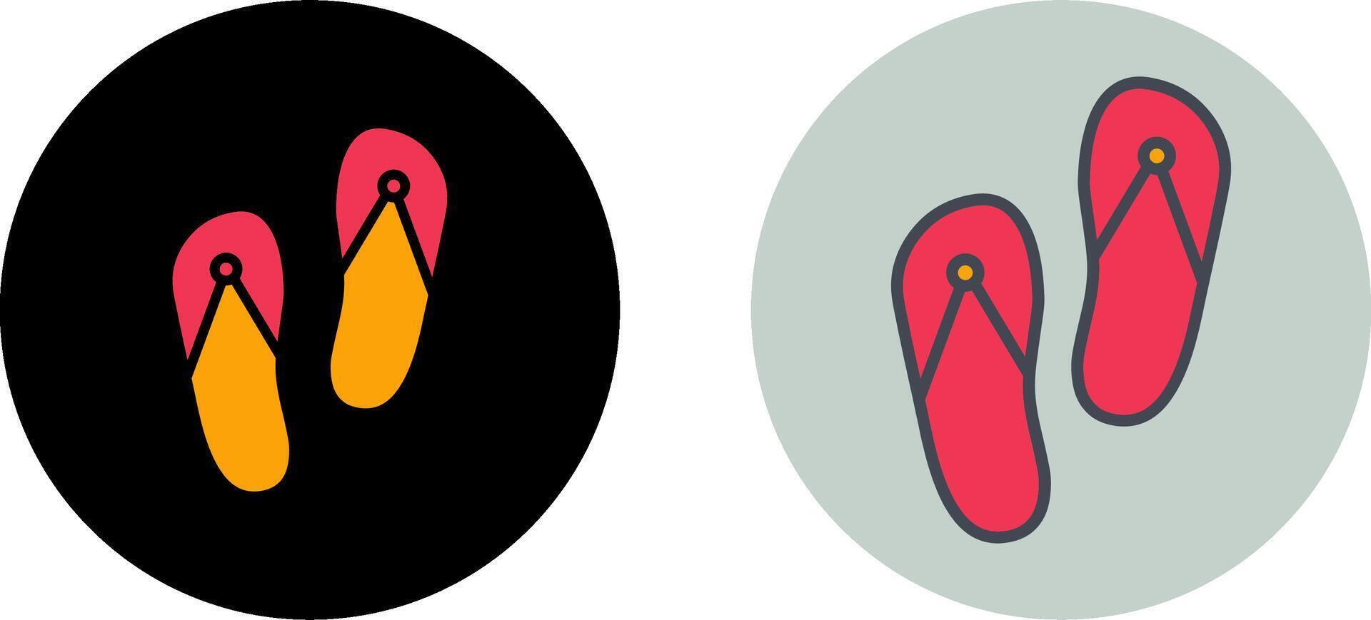 Flops Icon Design vector