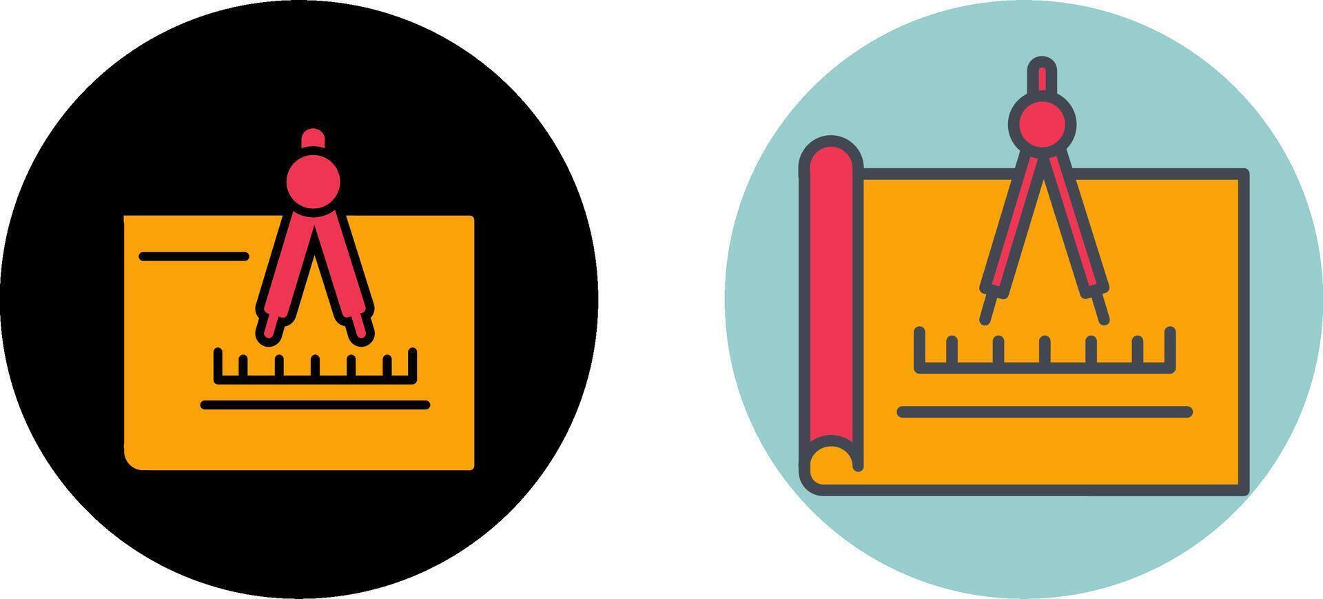 Compass Icon Design vector