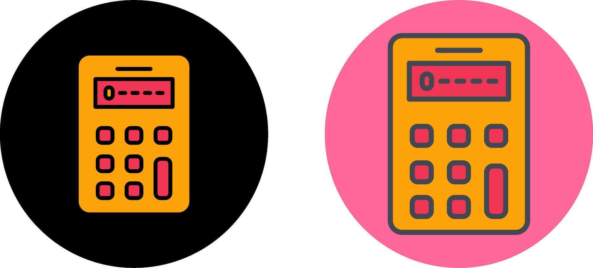 Calculator Icon Design vector