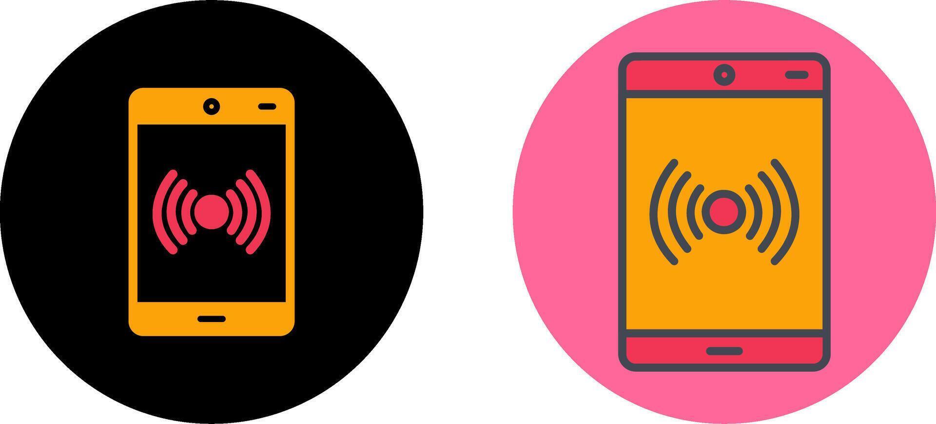 Wifi Signal Icon Design vector