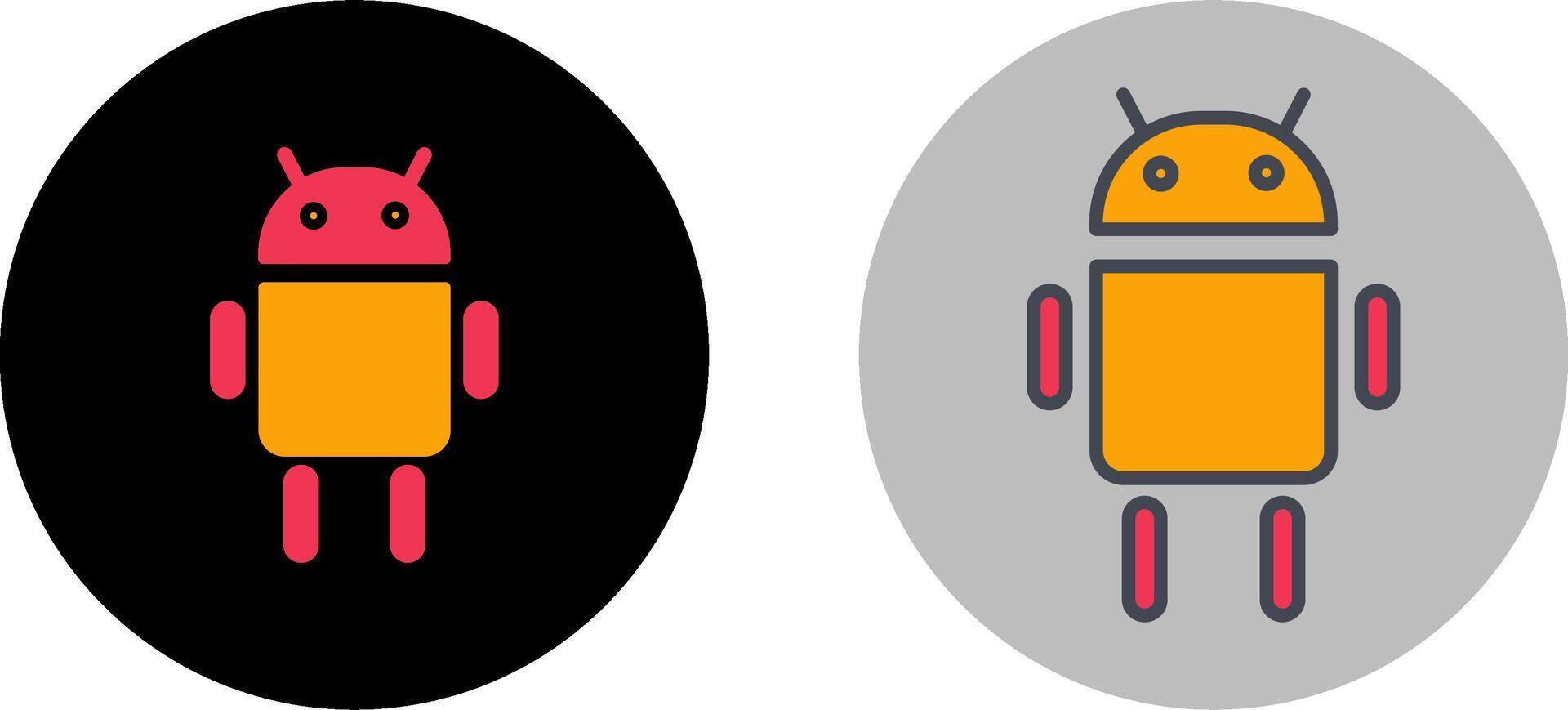 Android Icon Design vector