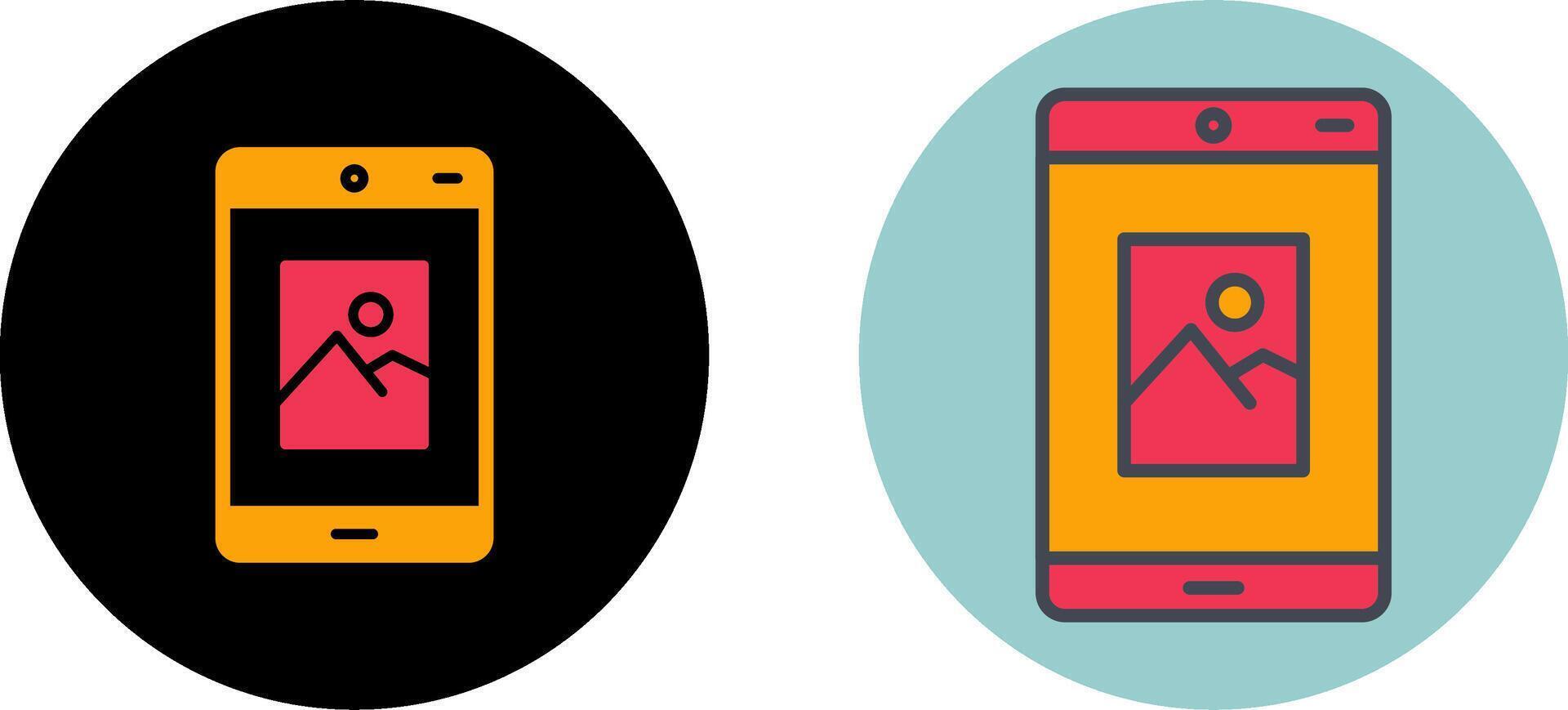 Gallery Icon Design vector