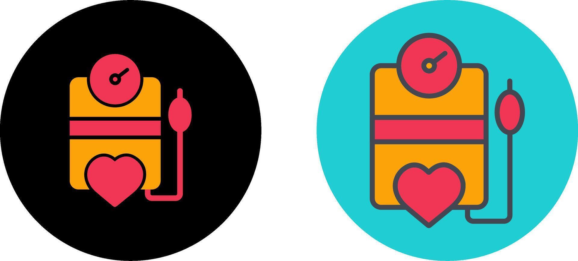 Arterial Pressure Icon Design vector