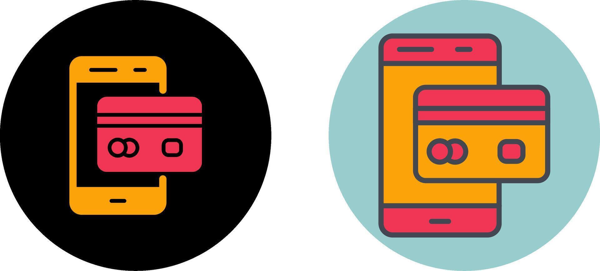 Cashless Payment Icon Design vector