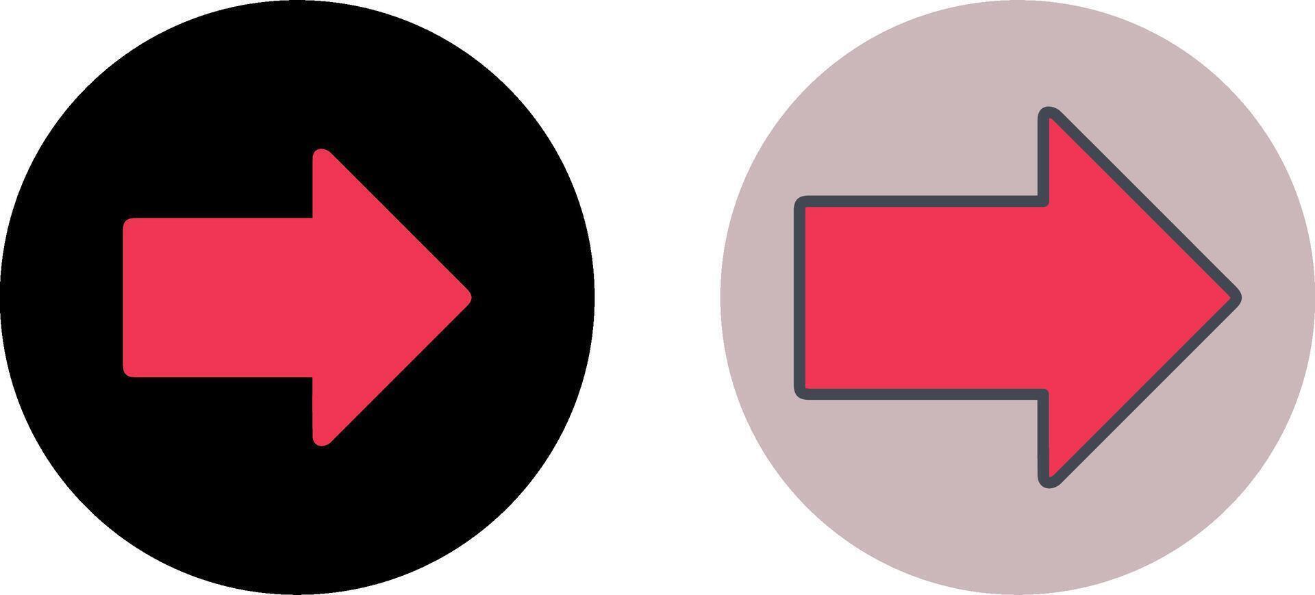 Right Icon Design vector