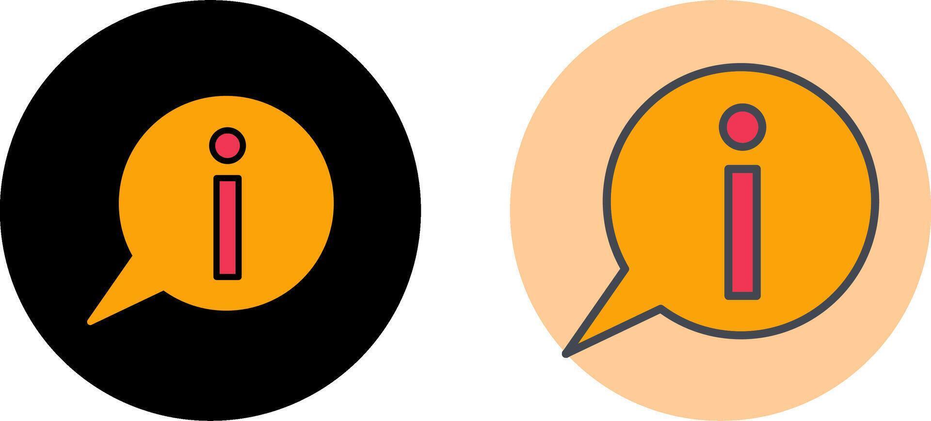 Information Icon Design vector