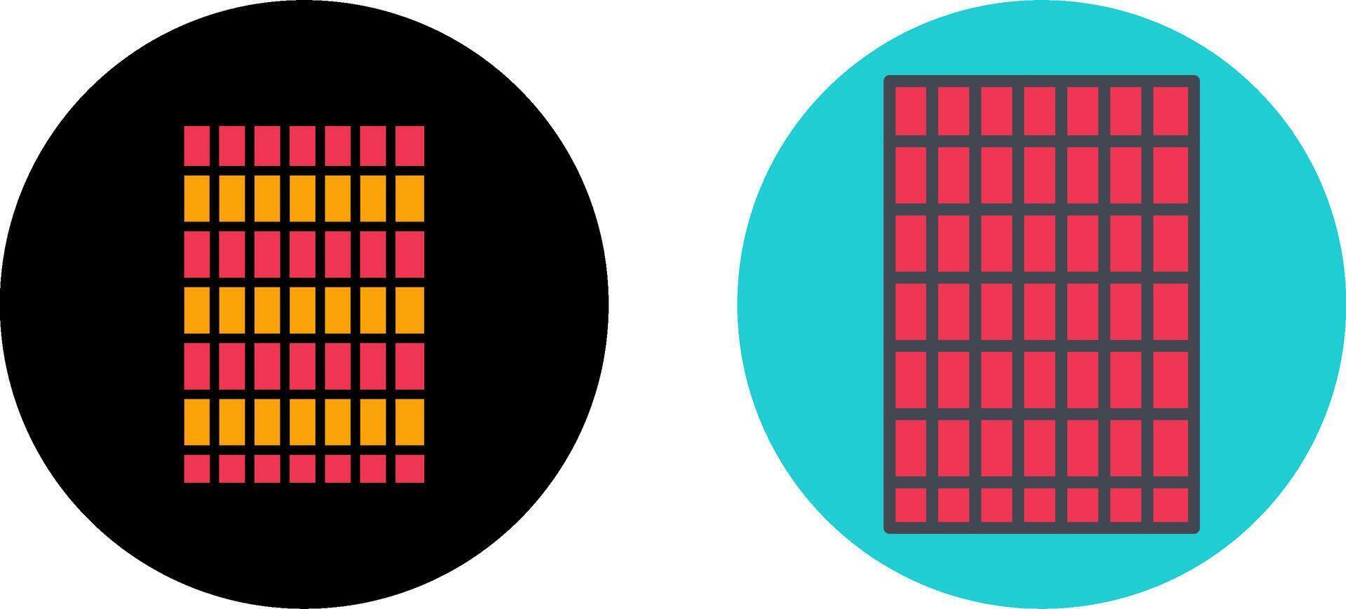 Card Backwards Icon Design vector