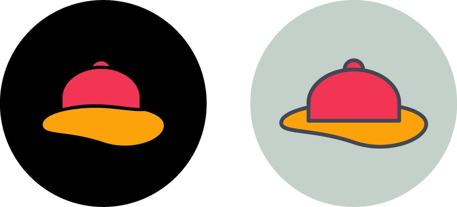 Womans Hat Icon Design vector
