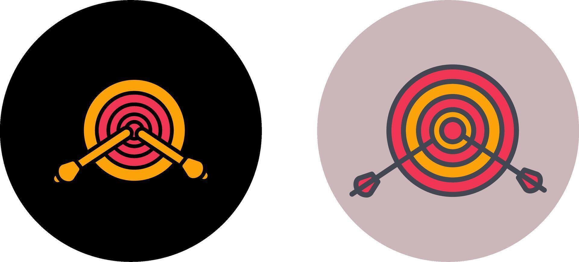 Target Icon Design vector