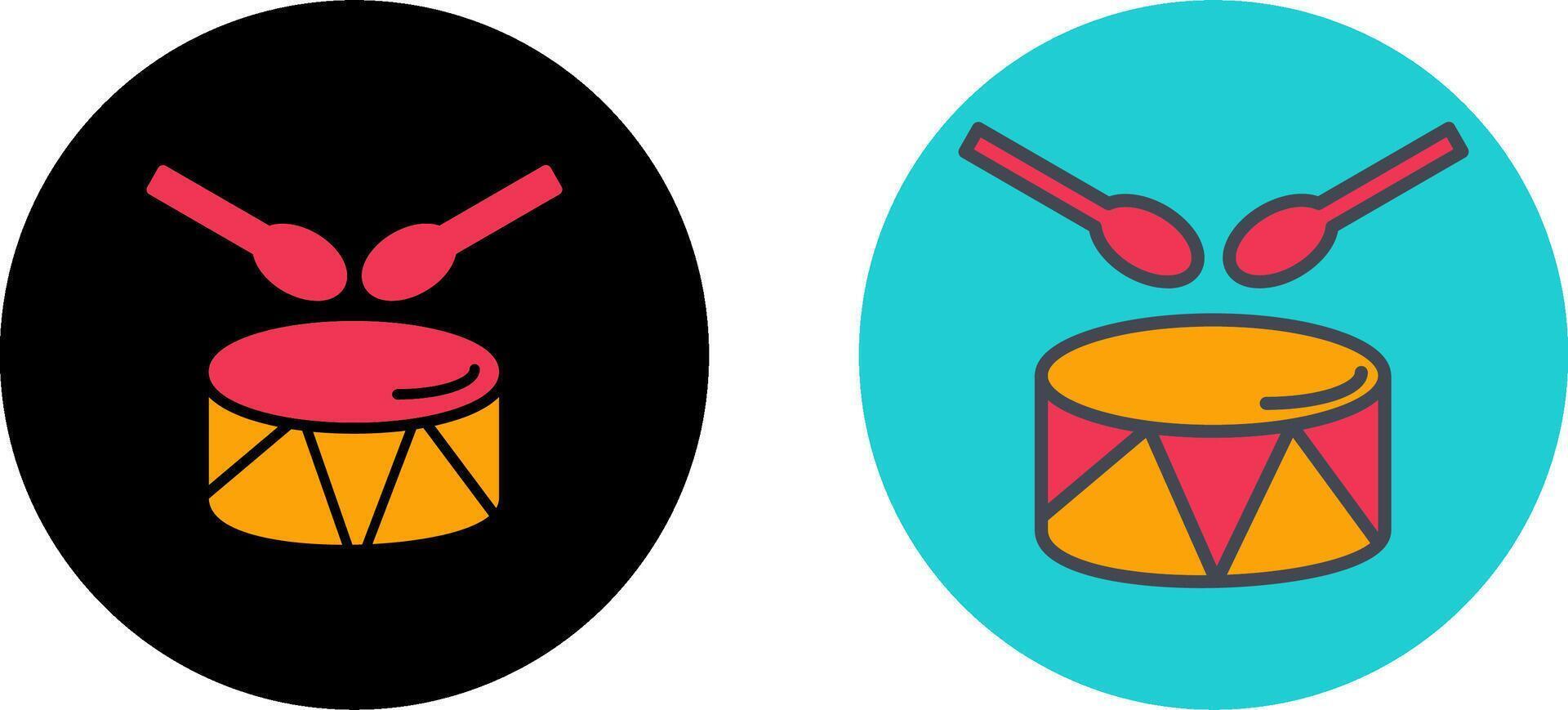 Drum Icon Design vector