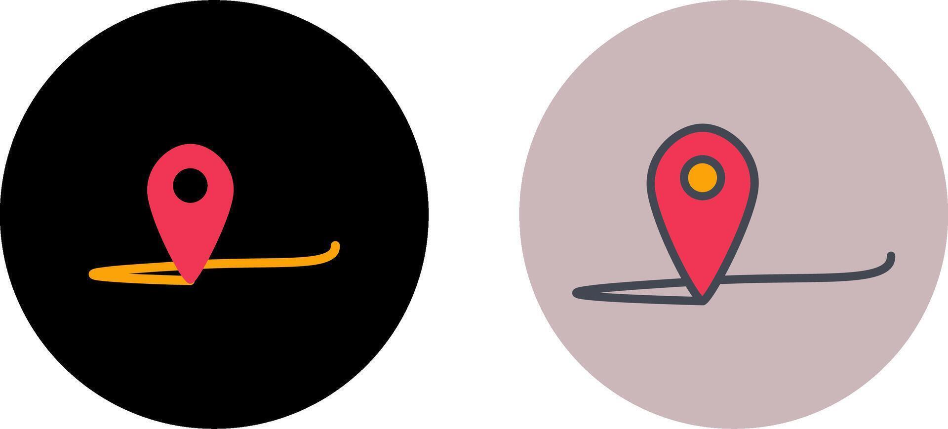 Marker Icon Design vector