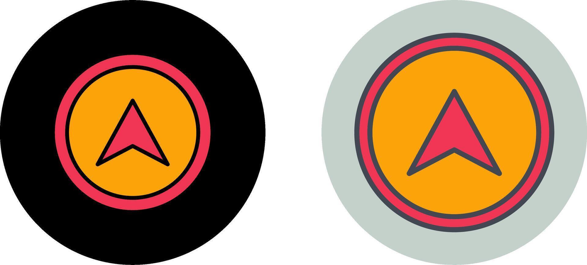 Navigation Icon Design vector