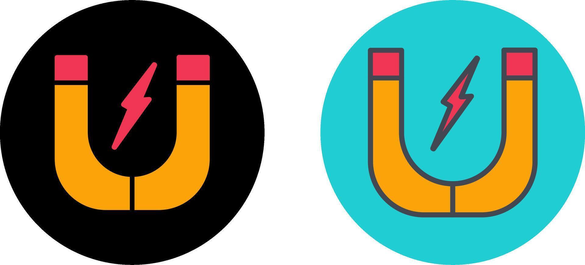 Magnet Icon Design vector