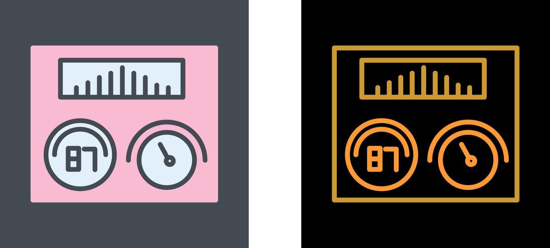 Thermoregulator Icon Design vector