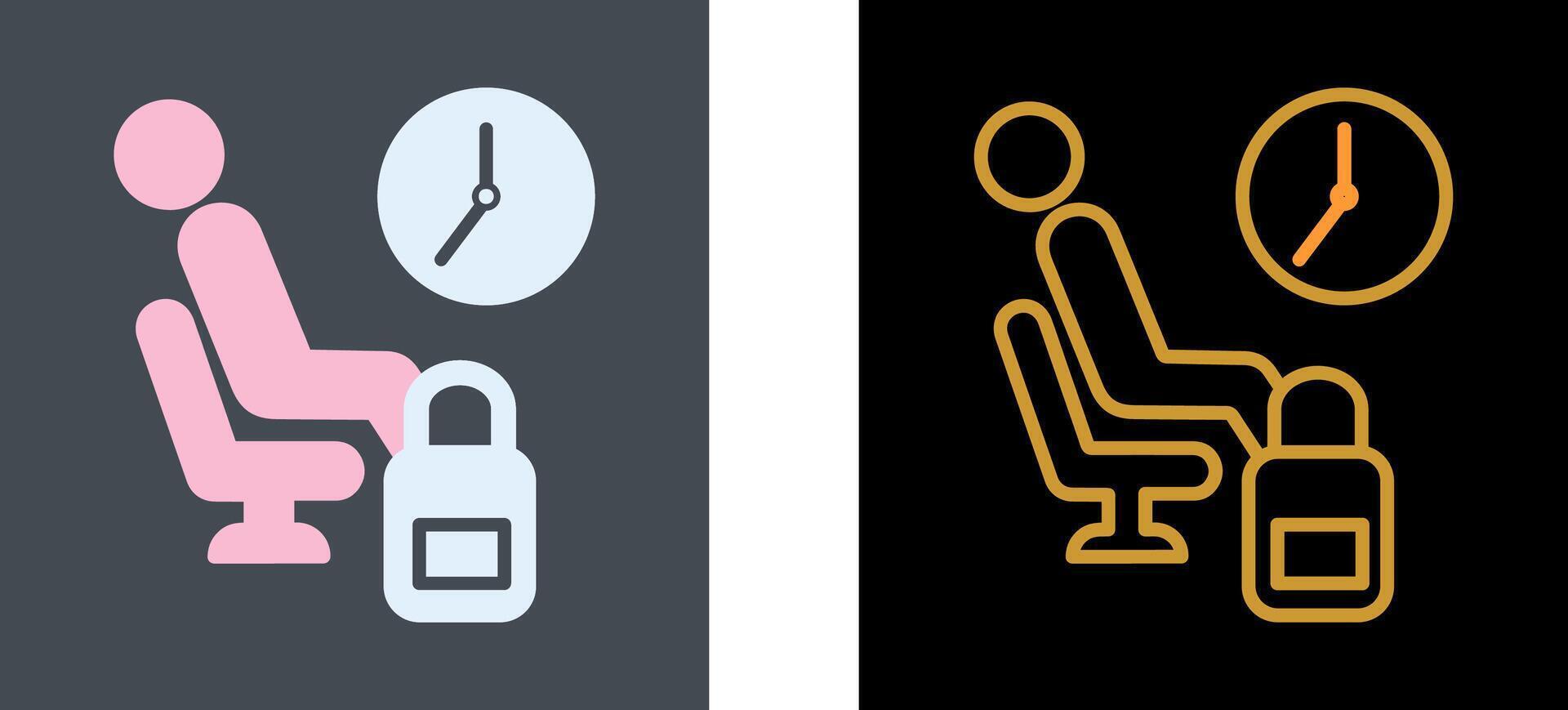 Waiting Icon Design vector
