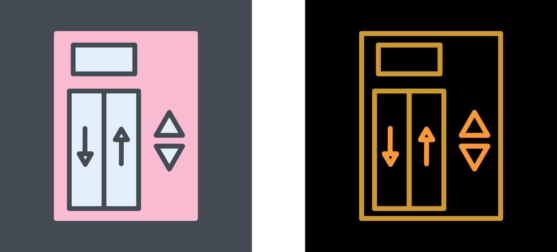 Elevator Icon Design vector