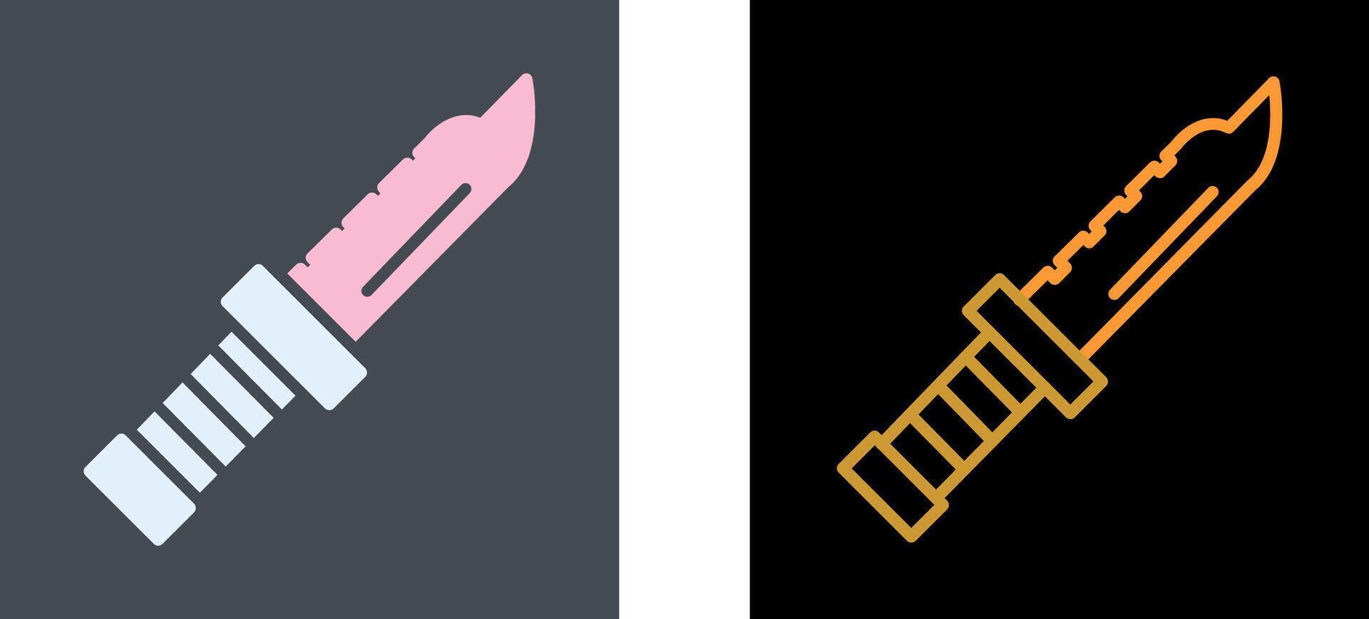 Army Knife Icon Design vector