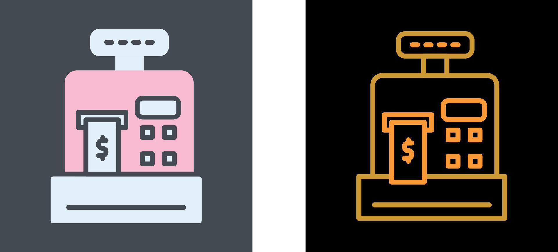 Cash Machine Icon Design vector