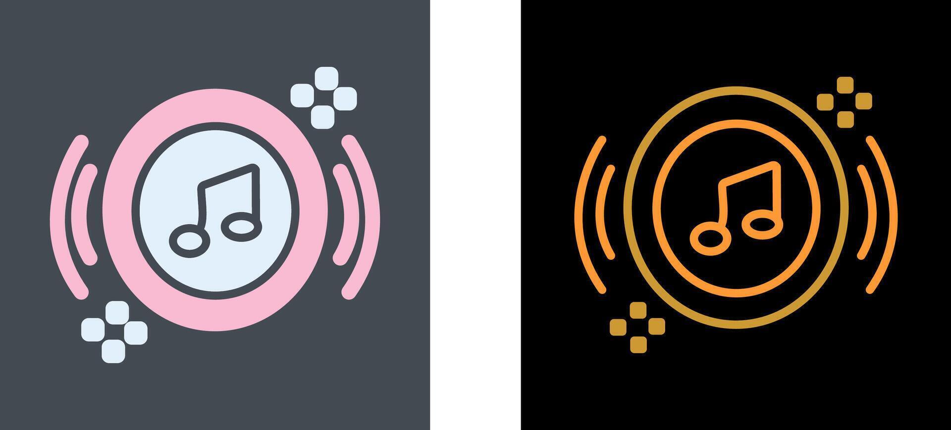 Music Icon Design vector