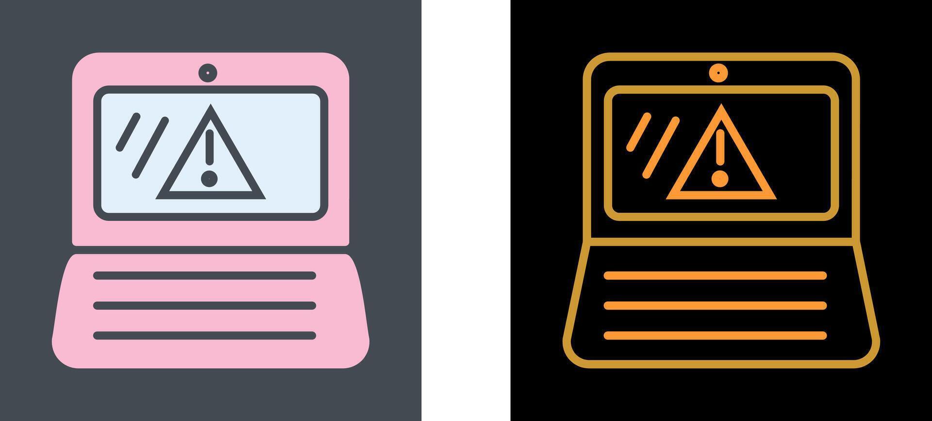 Alert Icon Design vector