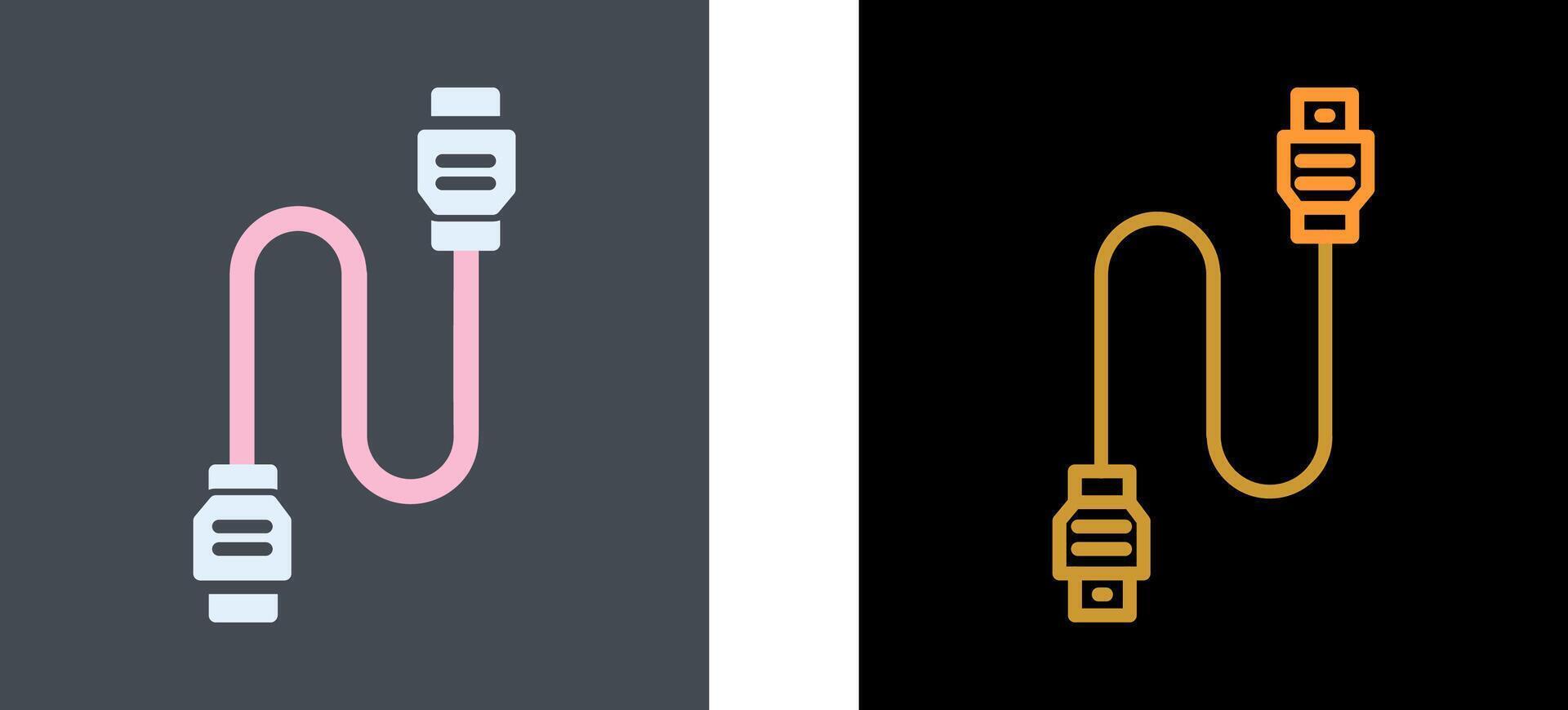 Cables Icon Design vector