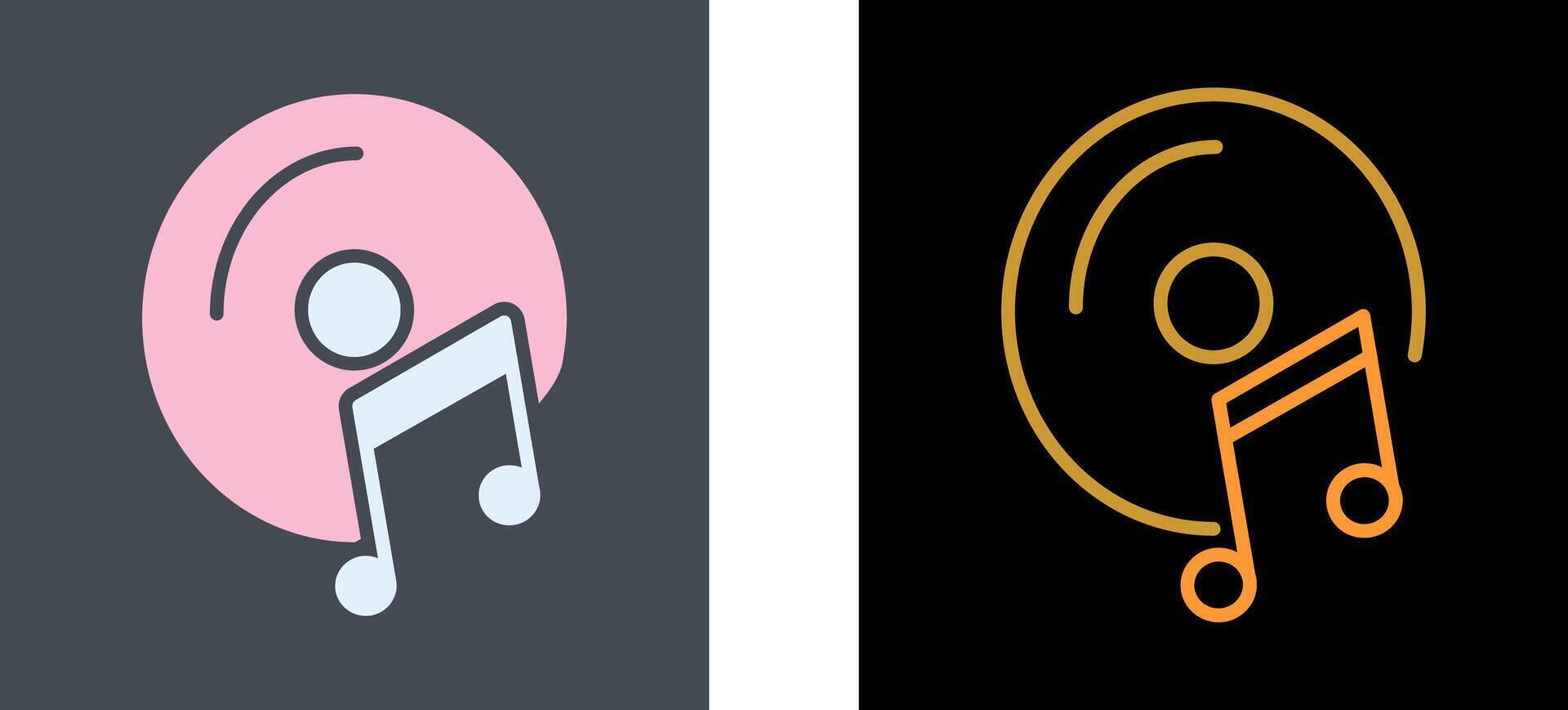 Music Icon Design vector