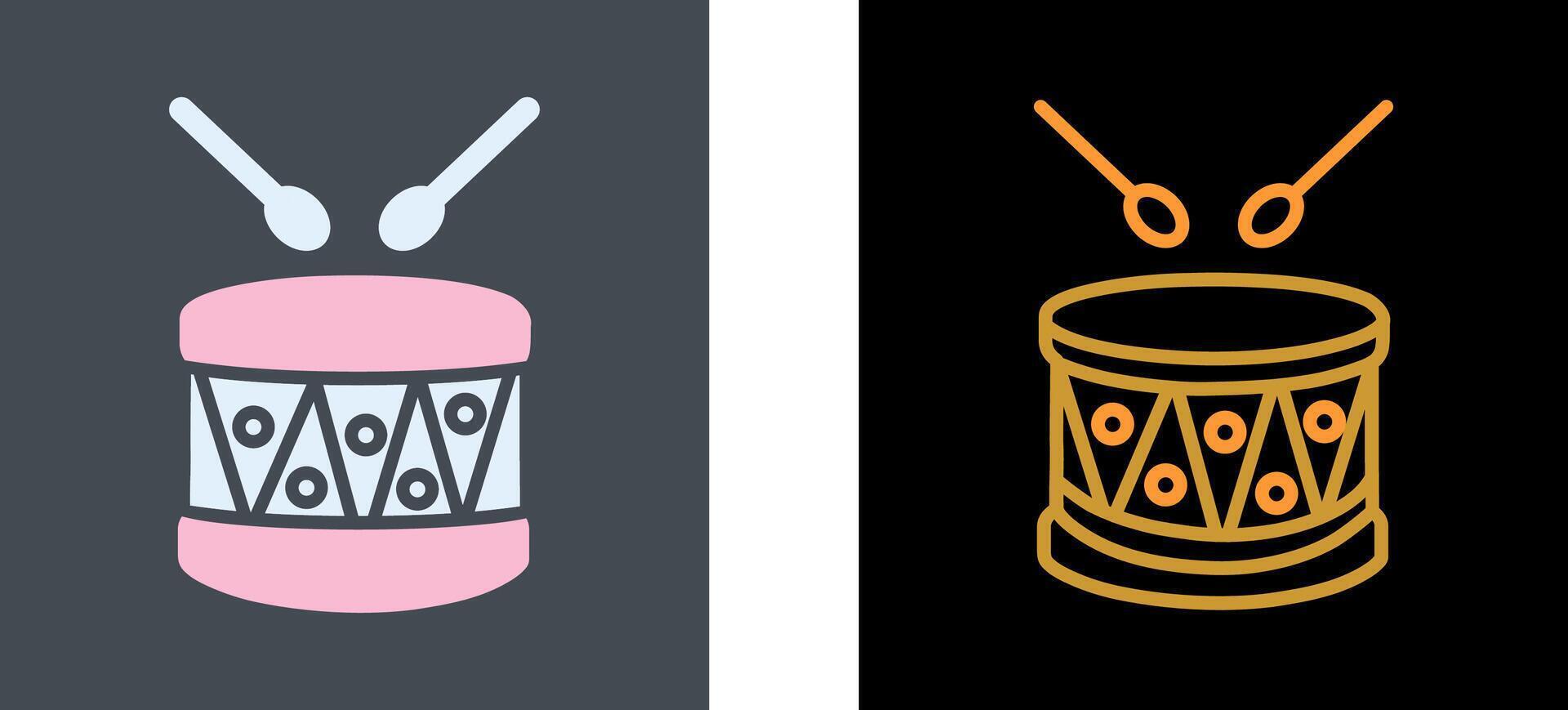 Drums Icon Design vector