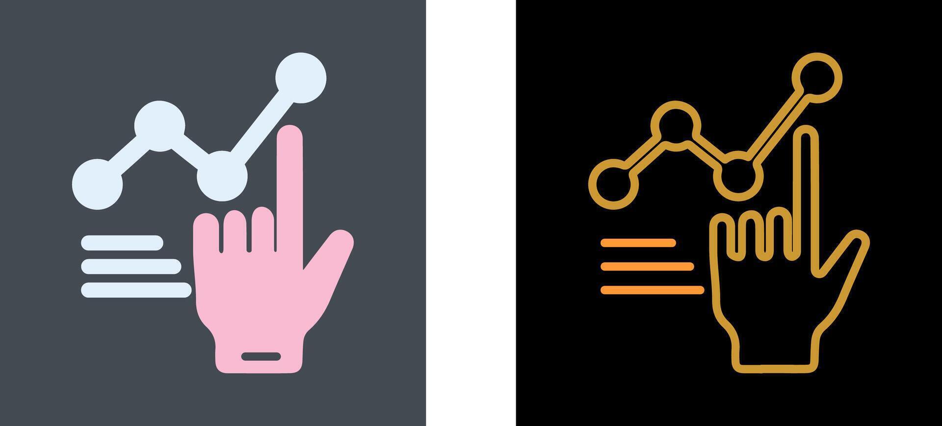 Gesture Icon Design vector