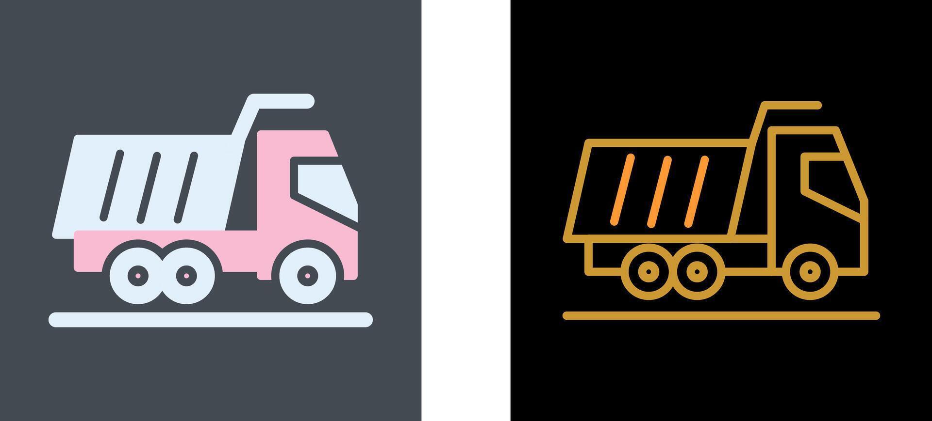 Tipper Icon Design vector