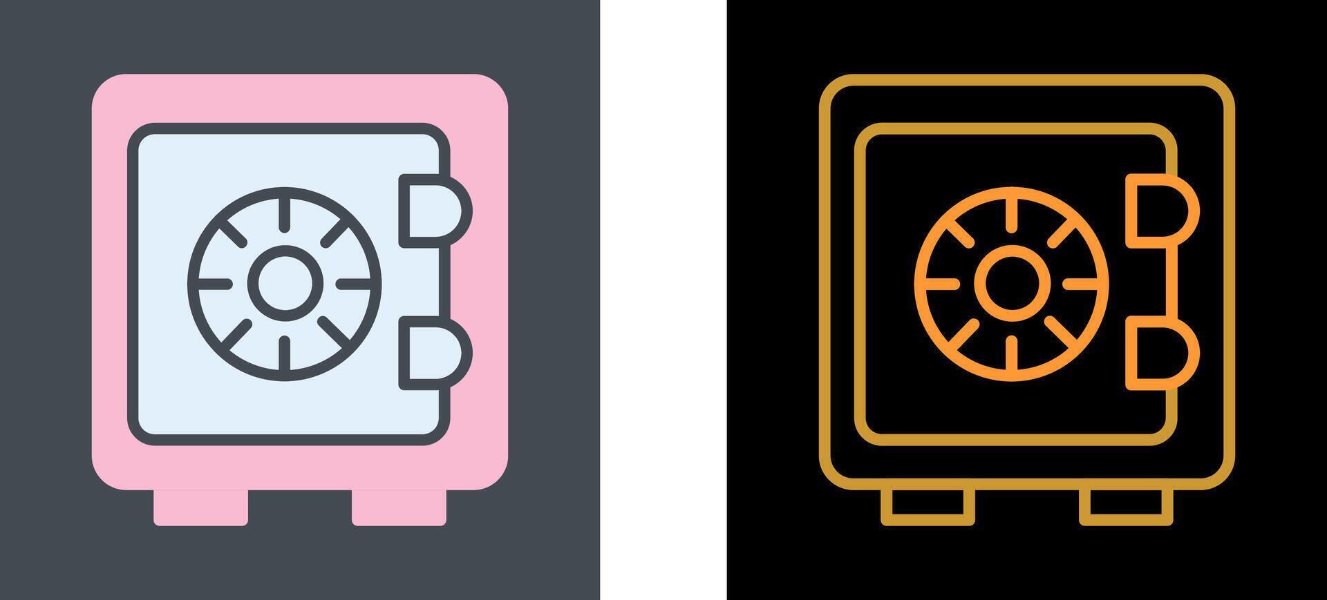 Safe Icon Design vector