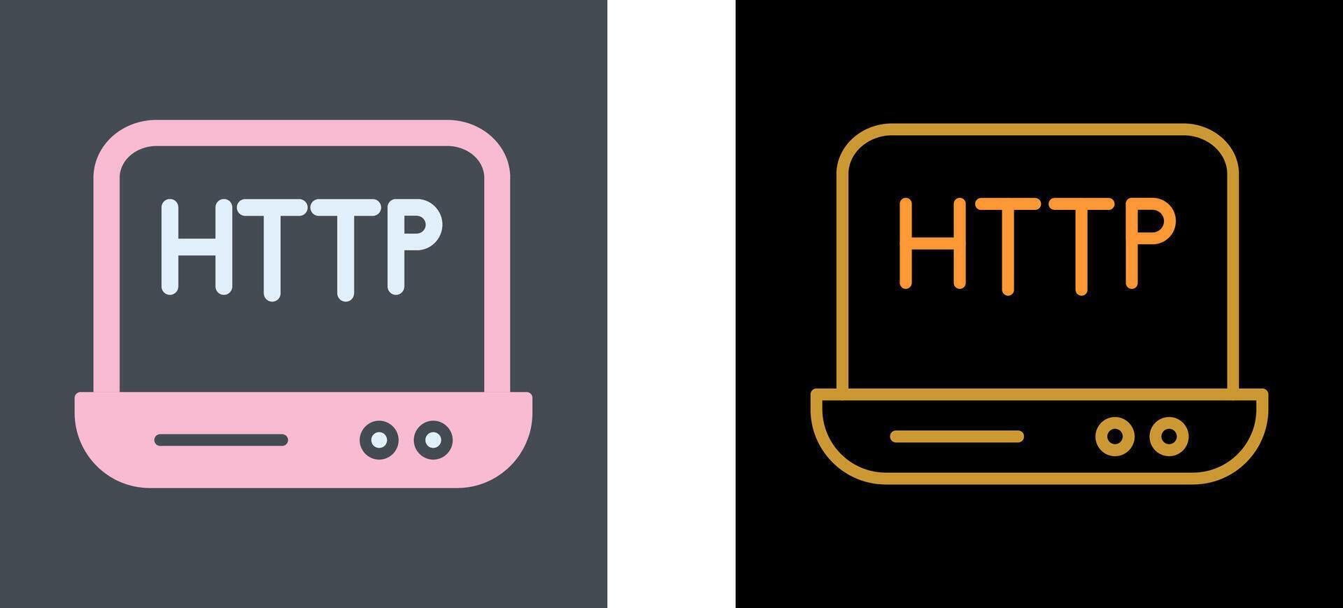 Https Icon Design vector