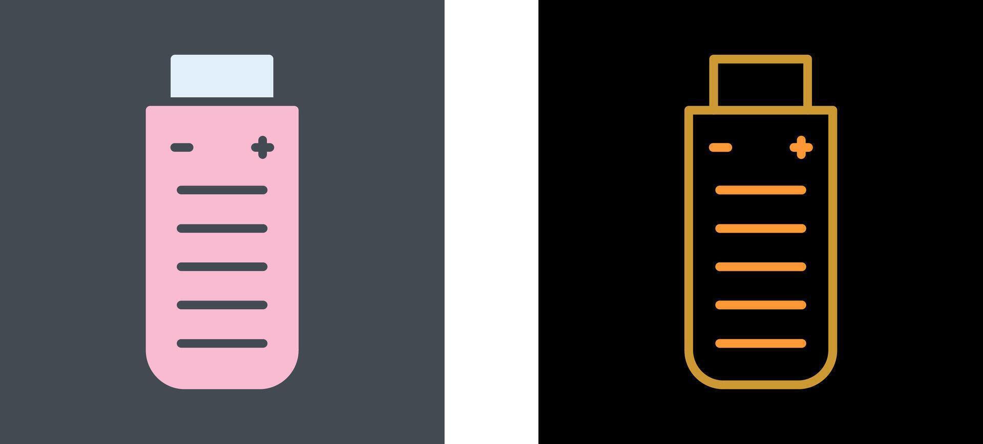 Battery Icon Design vector