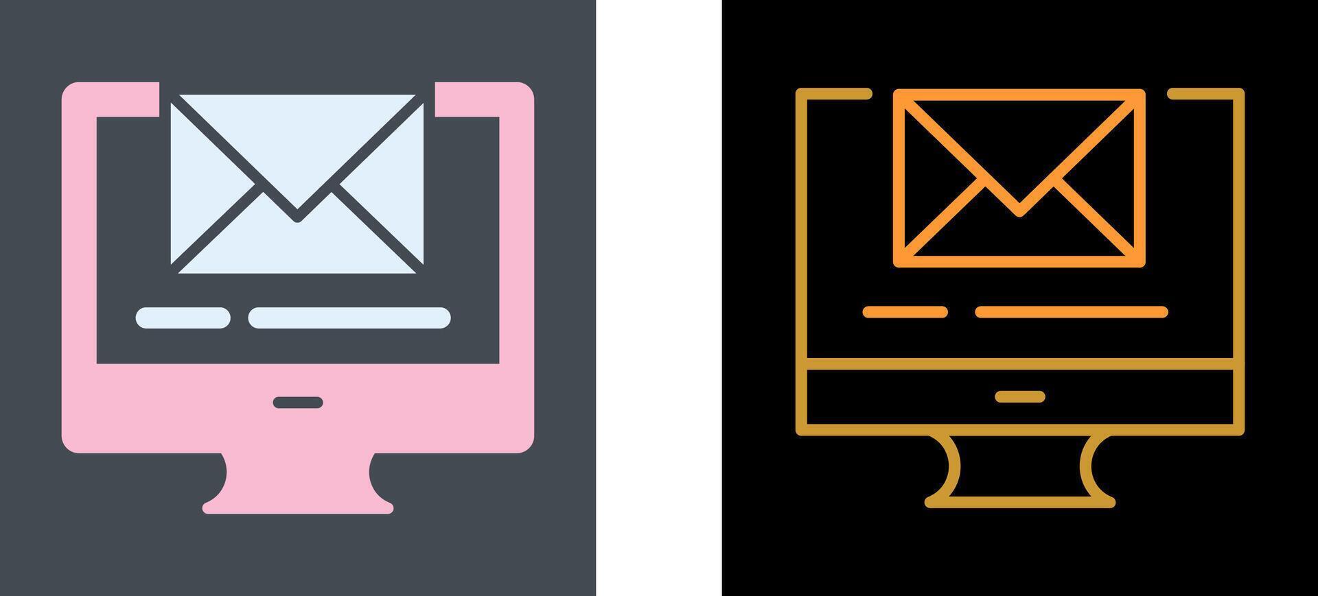 Email Icon Design vector