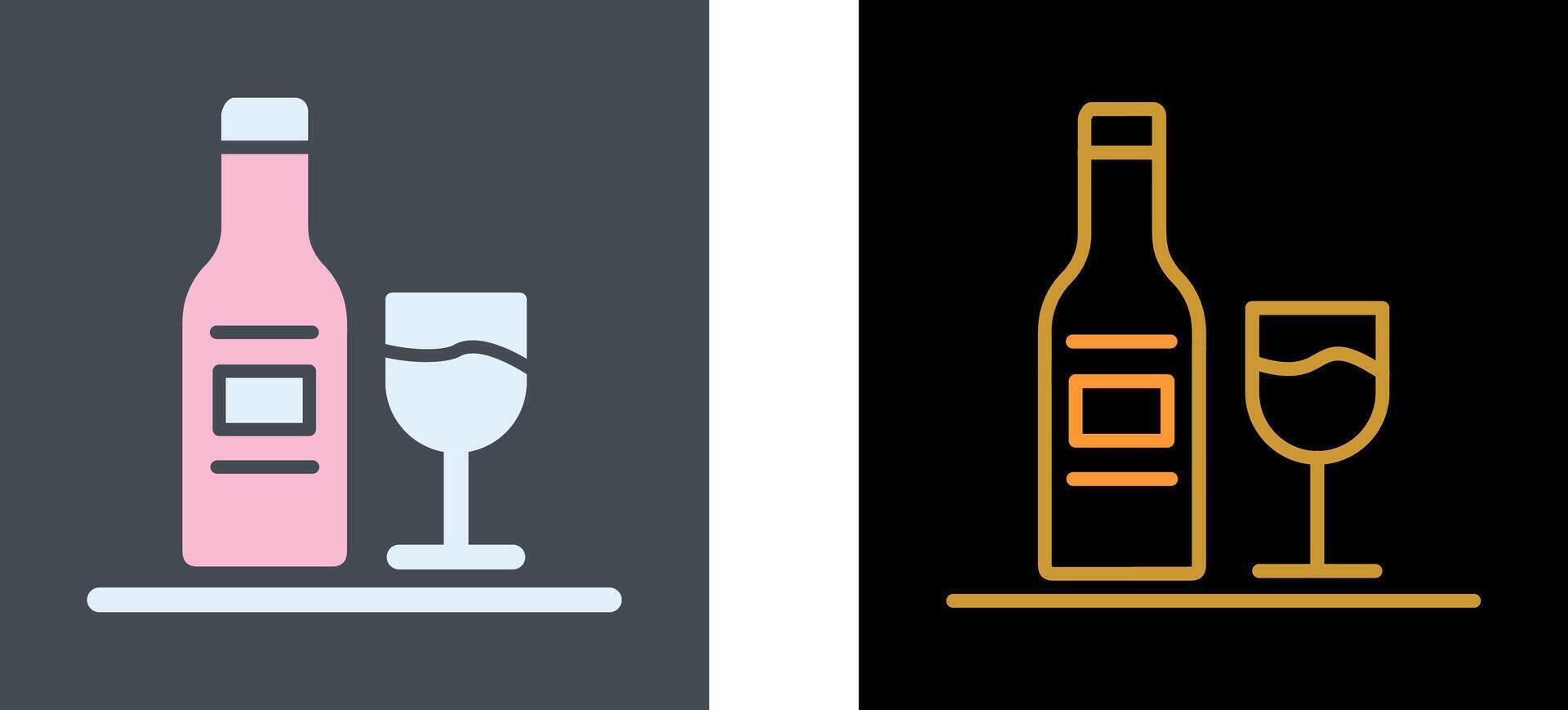 Alcohol Icon Design vector