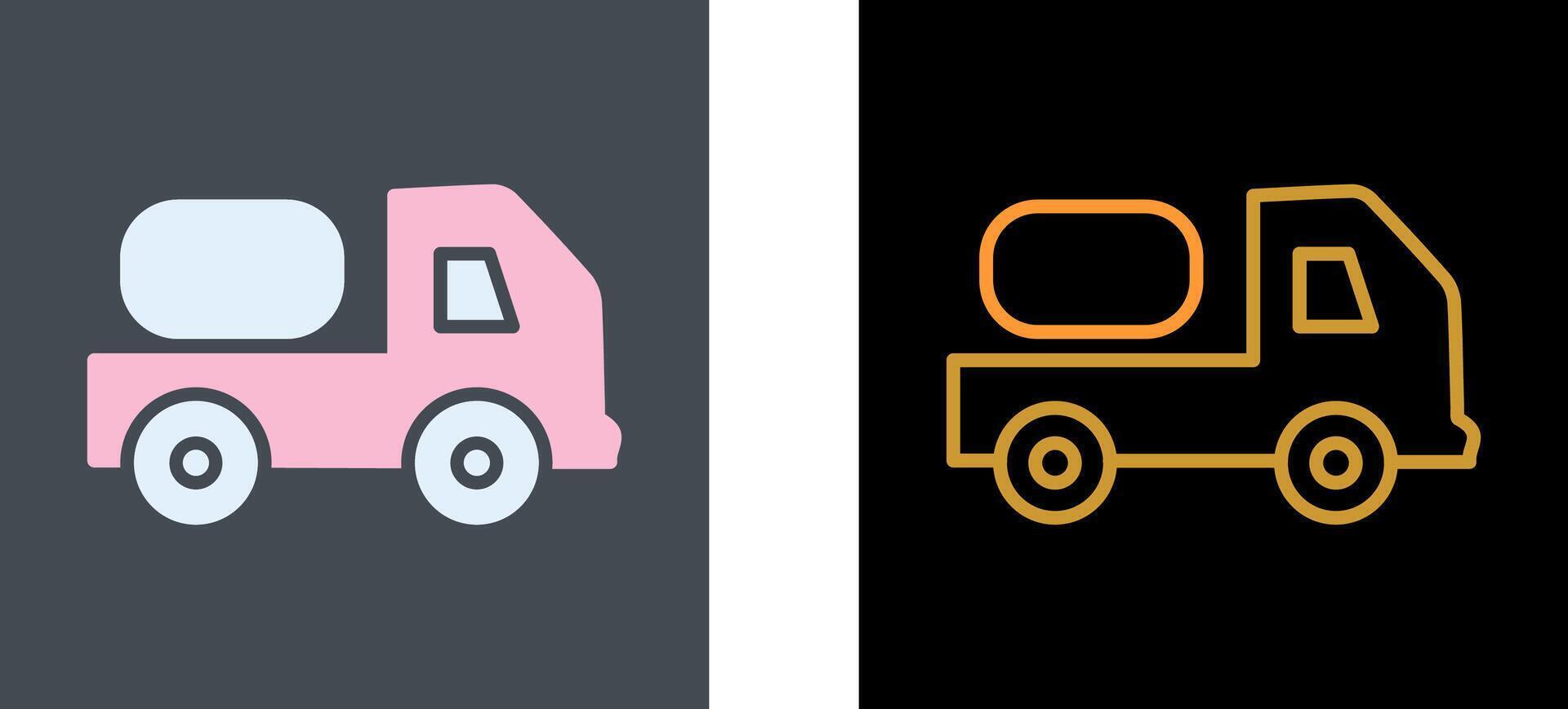 Truck Icon Design vector