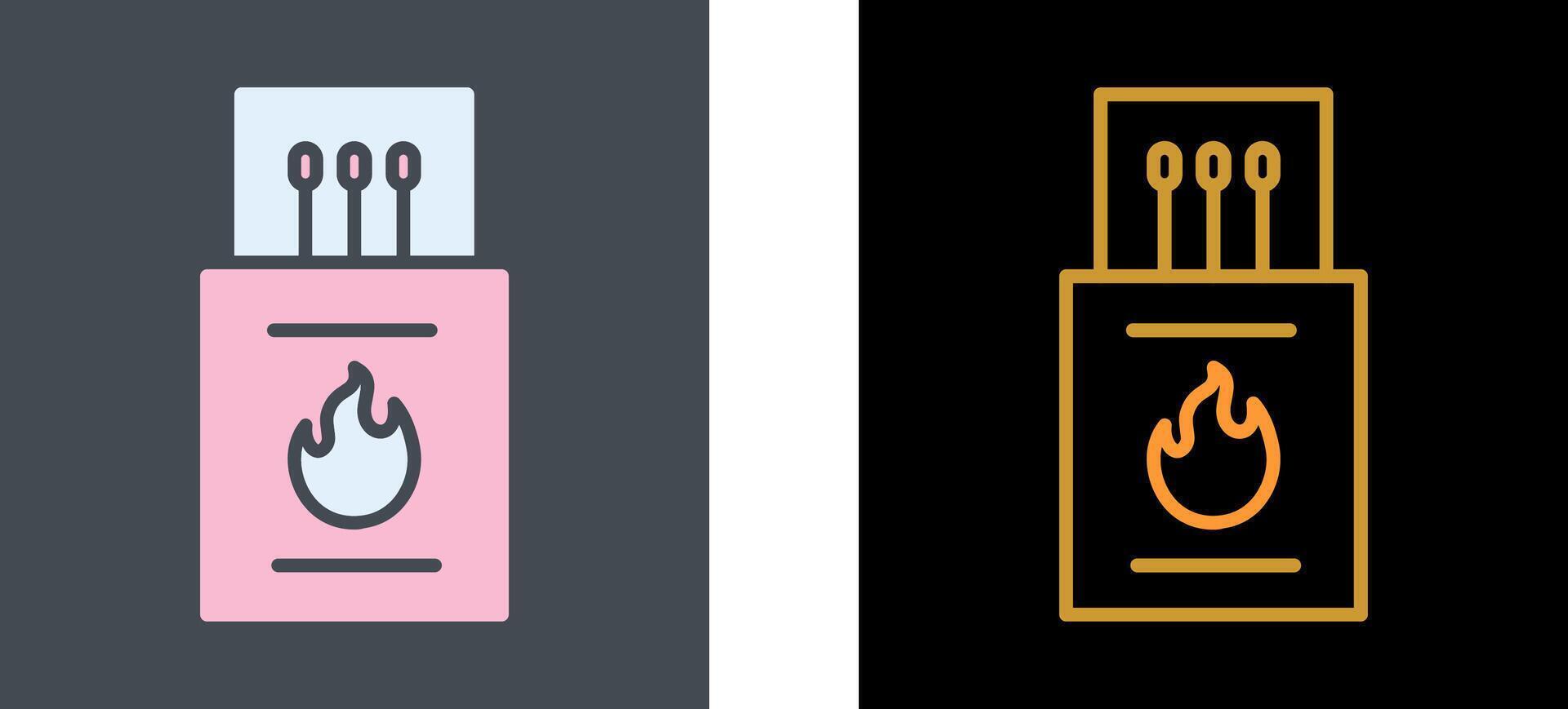 Matches Icon Design vector