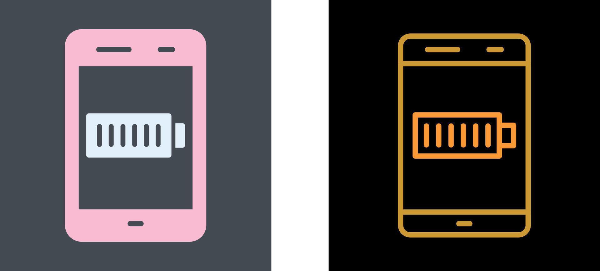 Battery Icon Design vector