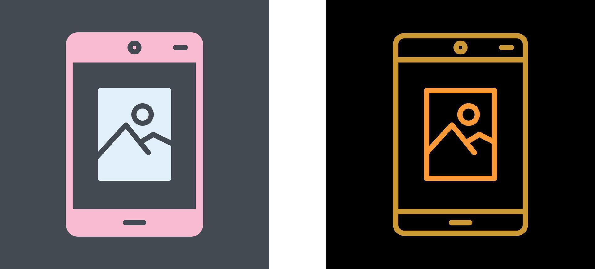 Gallery Icon Design vector