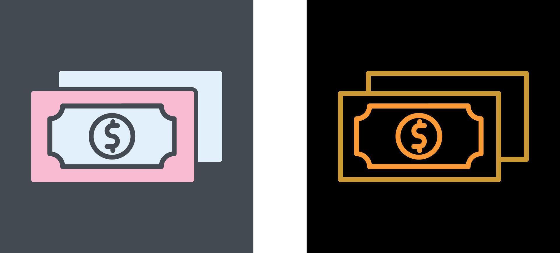 Money Icon Design vector