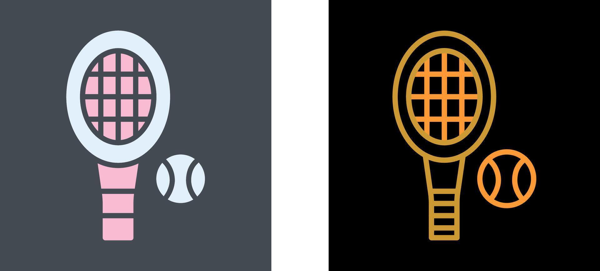 Racket Icon Design vector